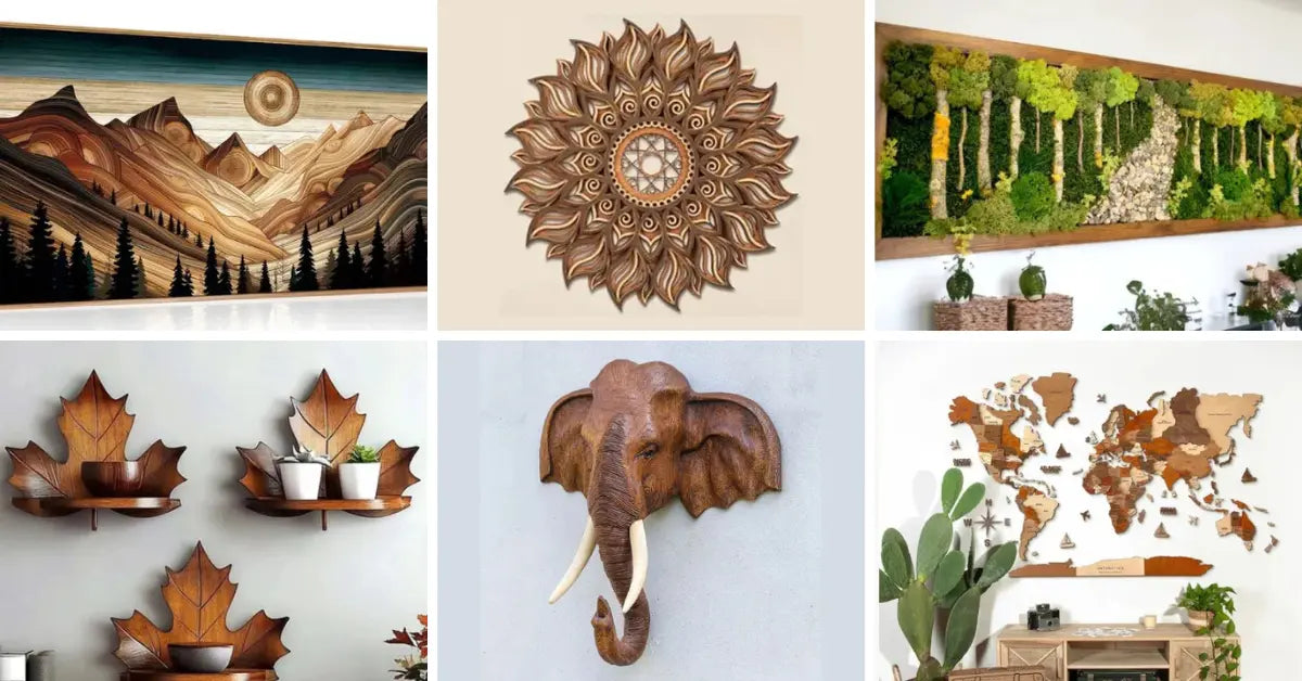 Wooden wall art 