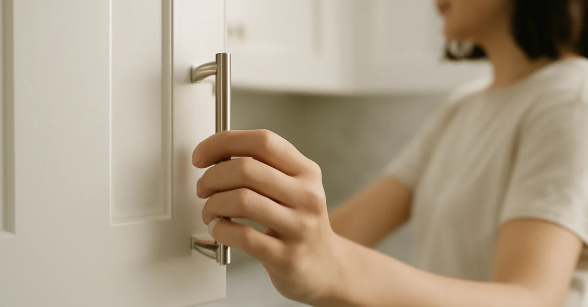 How to Select the Perfect Kitchen Cabinet Handles, Door Knobs, and Pulls