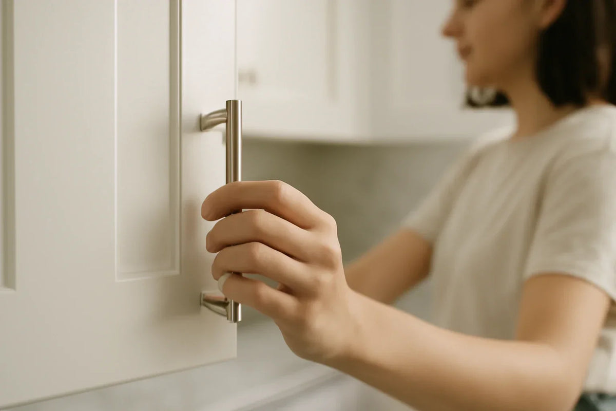 How to Select the Perfect Kitchen Cabinet Handles, Door Knobs, and Pulls