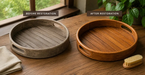 How to Restore the Natural Glow of Old Teak Wood Pieces