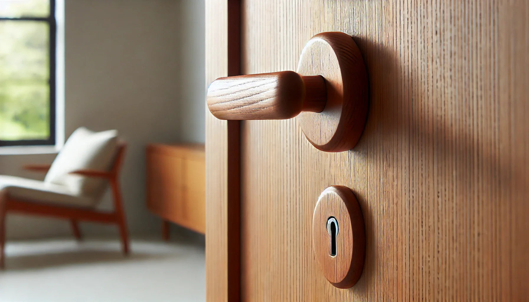 why choose teak wood door handle