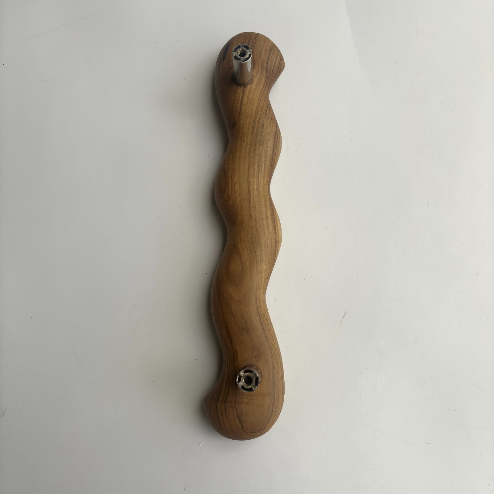 Handcrafted Teak Wood Barn Door Pull Handle – 17" | 12" Center-to-Center – 004