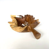 Handmade Solid Wood Ashtray – Rustic & Elegant Design