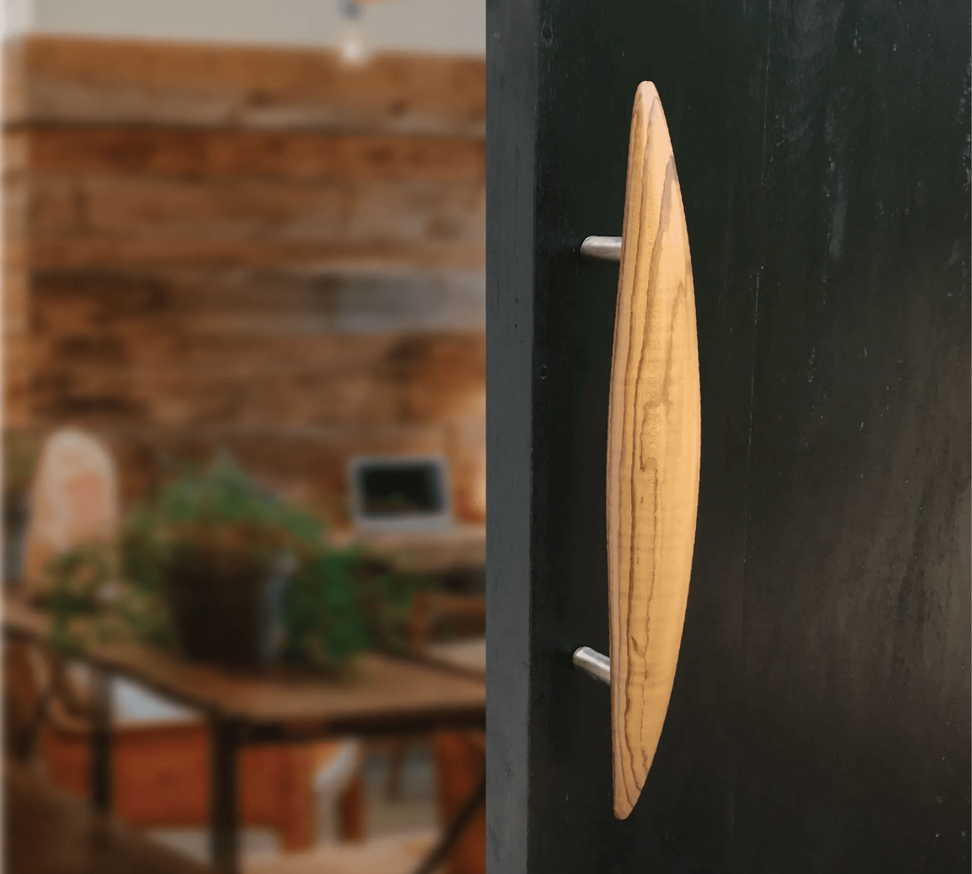 Handmade Teak Front Door Handle - 031 - Wood Ceylon