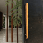 Large Two-Tone Wood Door Handle - 013 - Wood Ceylon