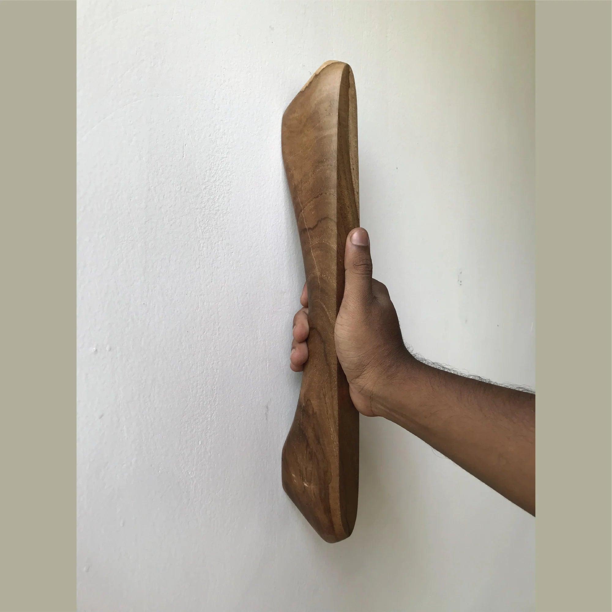 Handmade Front Door Handle Hardware - 008 - Wood Ceylon