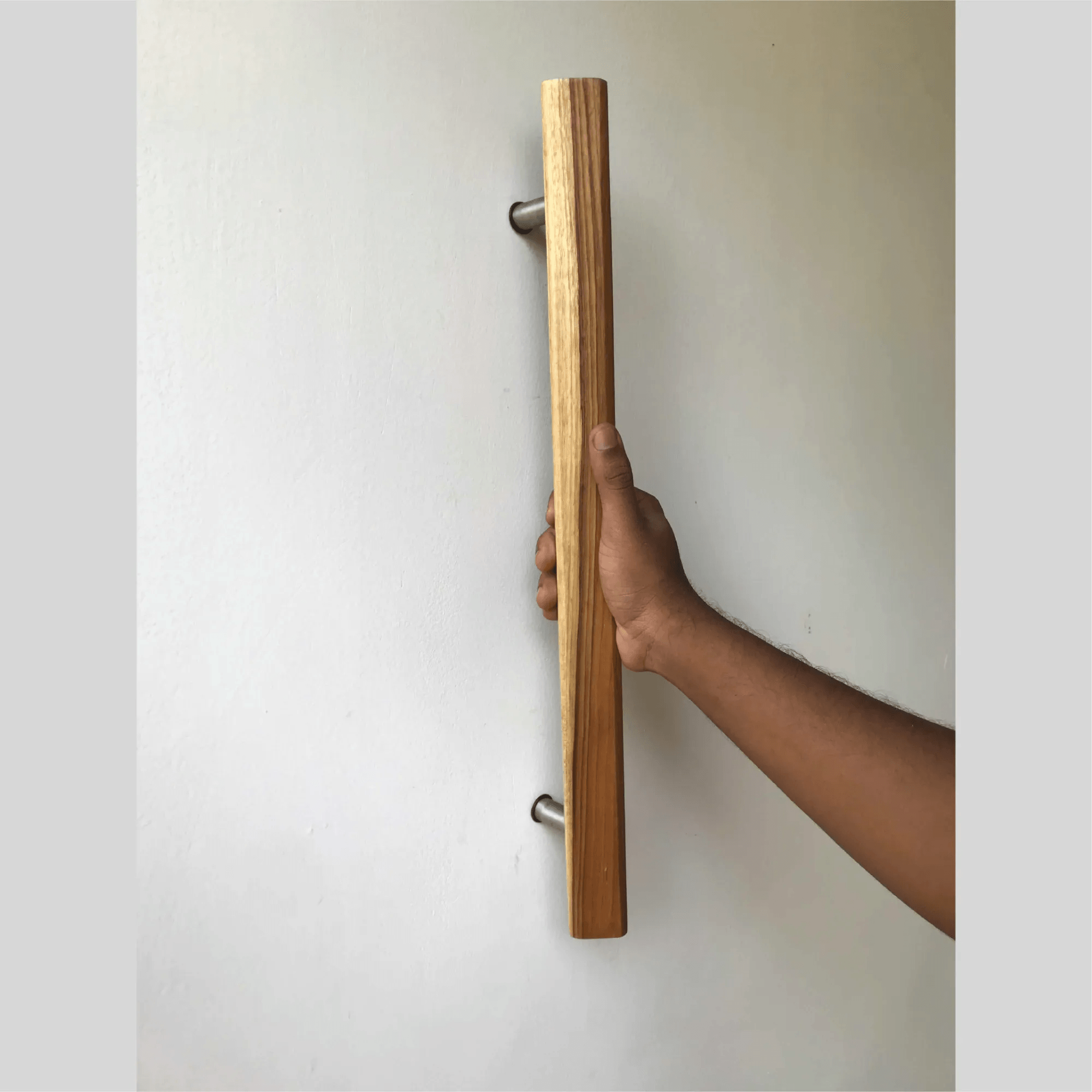 Premium Teak Wood Storm Door Handle - 010 - Wood Ceylon