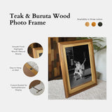 Handmade Teak & Burutha Wooden Picture Frames - 003