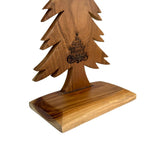 Tabletop wood christmas tree