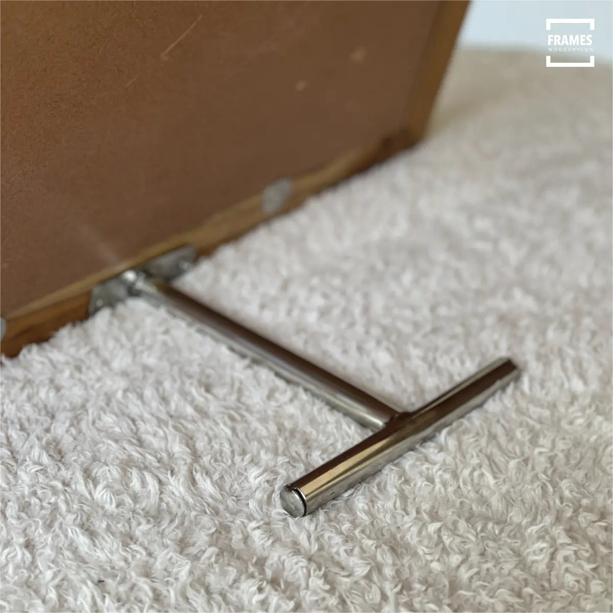 Durable stand for Wood Ceylon picture frames providing sturdy support for display