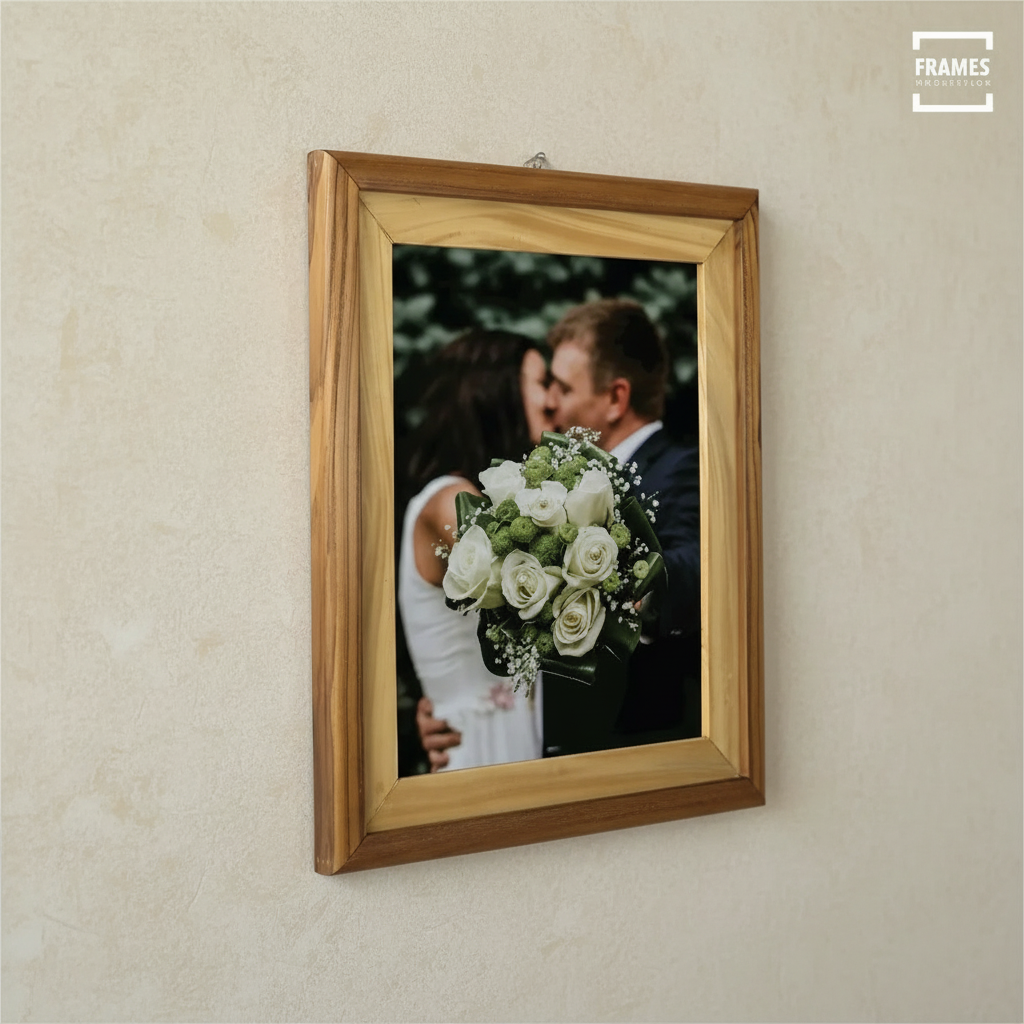 Handmade Teak & Burutha Wooden Picture Frames - 003