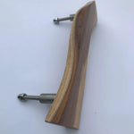 Elegant Screen Door Handle in Solid Wood - 007 - Wood Ceylon