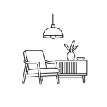 Elegant finish for guest-facing spaces
